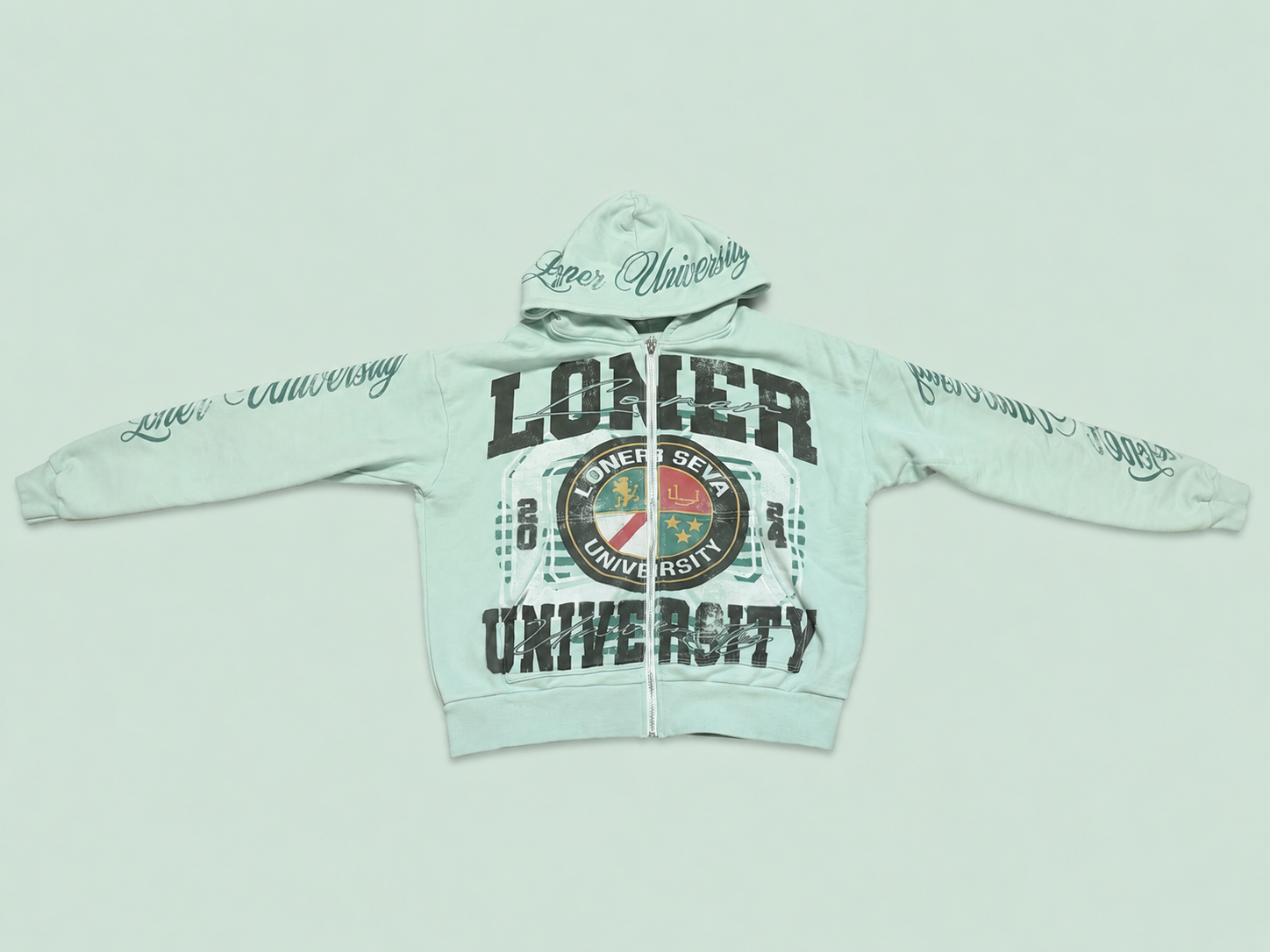 Loner University Zip-up